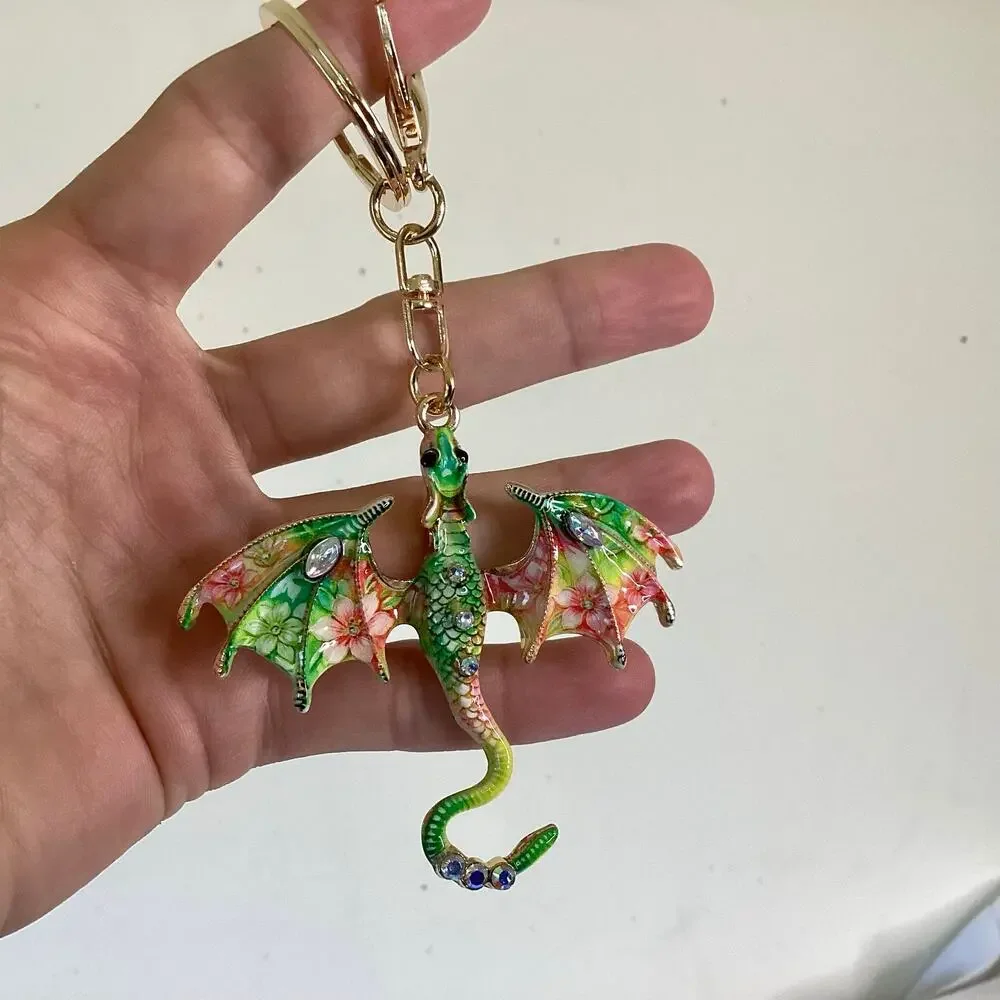 Fantasy Western Dragon Keychain